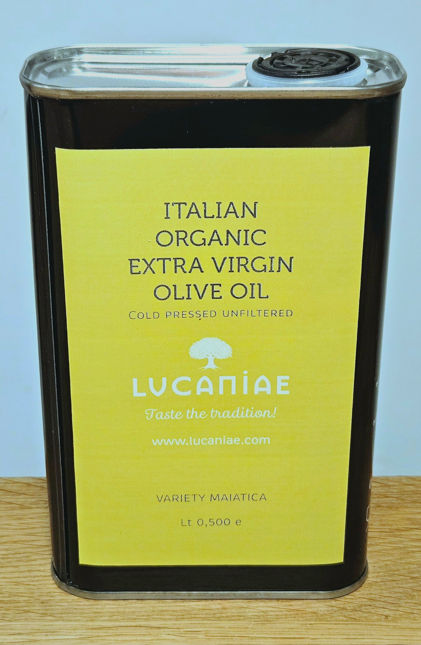 Italian Extra Virgin Olive Oil - BIO - 0.5 Lt. (Can)